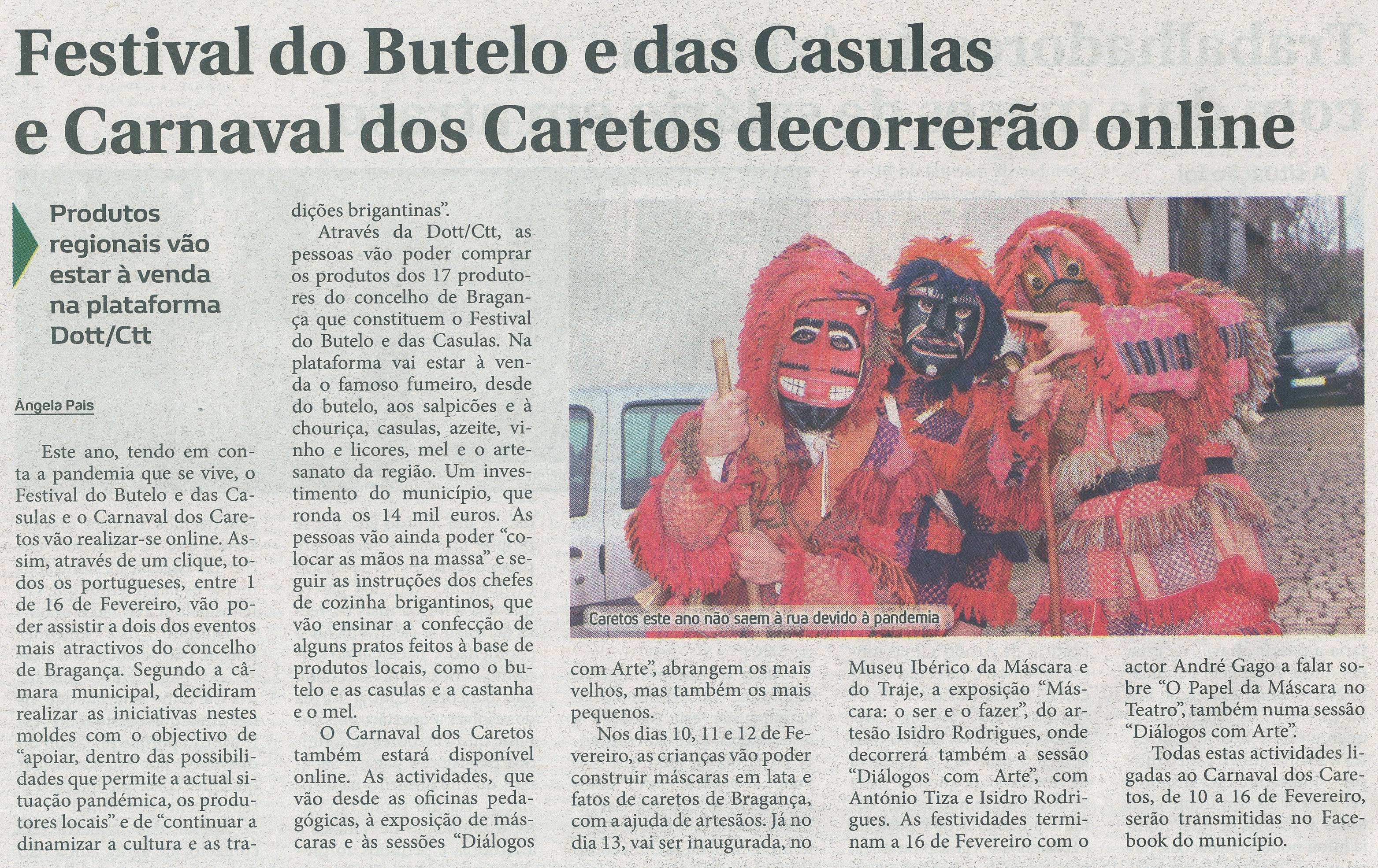 J.Nordeste Carnaval caretos 2021