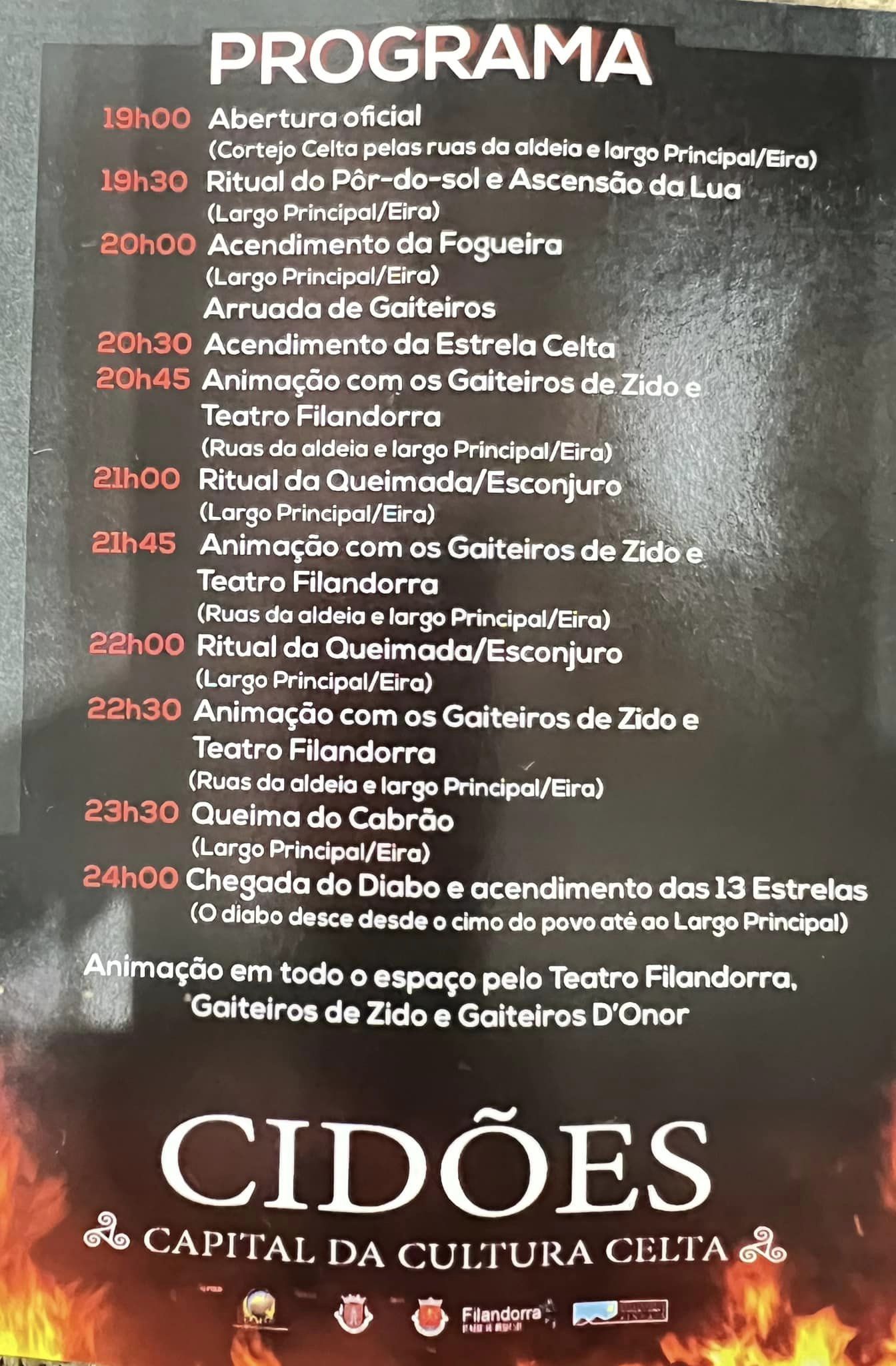 Cidões programa