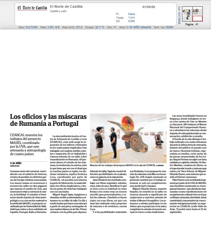 Oficios y máscaras