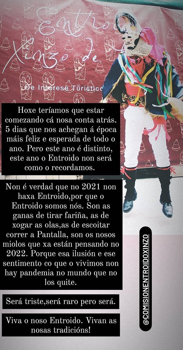 Xinzo 2021 - comunicado