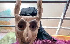 Máscara de bruxa