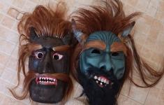José Llamas máscaras de los jurrus