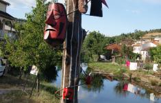 Totem de máscaras